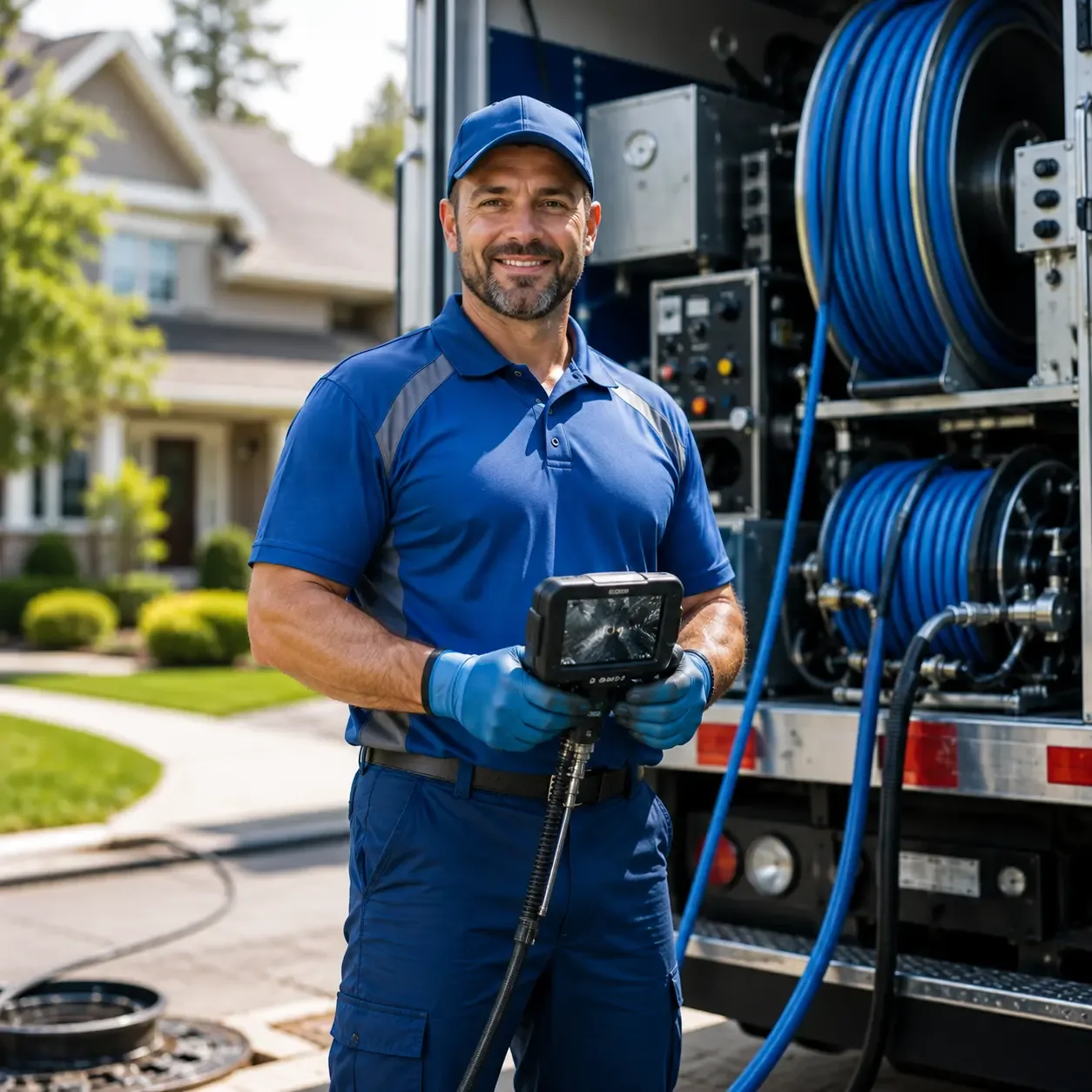 Local outdoor drain cleaning specialists in Earlimart, CA